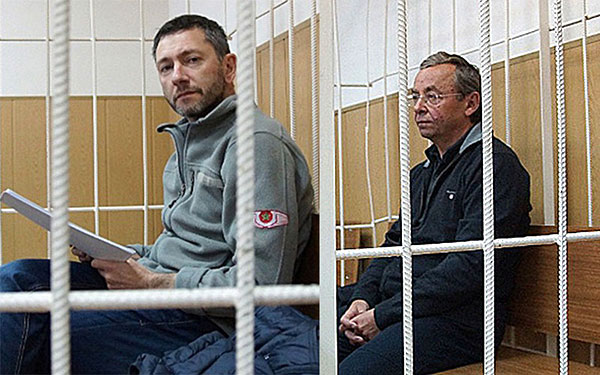 Борис Вайнзихер (слева) и Евгений Ольховик. Фото: Наталия Казаковцева/ТАСС
