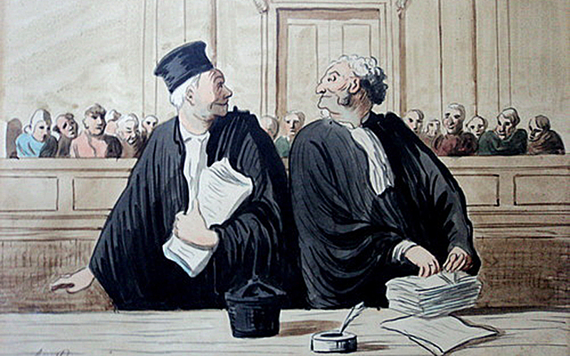 Рисунок Оноре Домье/wikipedia/commons