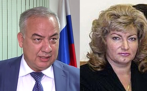 Алавдин Гардалоев и Ольга Василенко