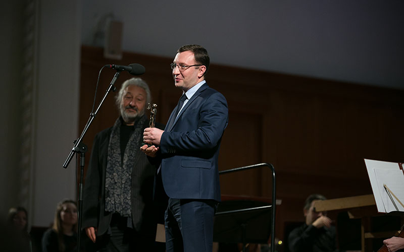 Сергей Пузыревский: "Приятно быть на сцене консерватории!»